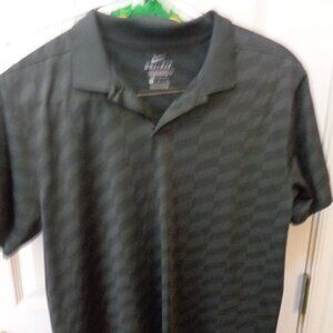 Nike Dri-Fit Men's Polo Shirt Large Black